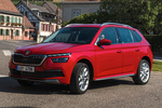 Skoda Kamiq Gama Kamiq Sport Todo terreno Rojo Fuego Exterior Frontal-Lateral 5 puertas