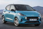 Hyundai i10 1.2 MPI 64 kW (84 CV) AT Style Turismo Aqua Turquoise / Phantom Black Exterior Lateral-Frontal 5 puertas