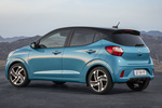Hyundai i10 1.2 MPI 64 kW (84 CV) AT Style Turismo Aqua Turquoise / Phantom Black Exterior Lateral-Posterior 5 puertas