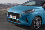 Hyundai i10 1.2 MPI 64 kW (84 CV) AT Style Turismo Aqua Turquoise / Phantom Black Exterior Frontal 5 puertas
