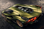 Lamborghini Si&aacute;n Gama Si&aacute;n Gama Si&aacute;n Coup&eacute; Verde Gea Exterior Cenital-Lateral-Posterior 2 puertas