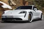 Porsche Taycan Turbo S Turbo S Turismo Blanco Carrara Metalizado Exterior Lateral-Frontal 4 puertas