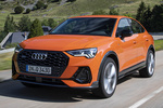 Audi Q3 Sportback 40 TDI quattro S tronic Sportback Black line edition Todo terreno Naranja pulso Exterior Frontal-Lateral 5 puertas