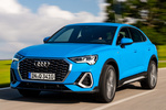 Audi Q3 Sportback 35 TFSI S tronic Sportback S line Todo terreno Azul Turbo Exterior Frontal-Lateral 5 puertas