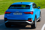 Audi Q3 Sportback 35 TFSI S tronic Sportback S line Todo terreno Azul Turbo Exterior Posterior-Lateral 5 puertas