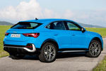 Audi Q3 Sportback 35 TFSI S tronic Sportback S line Todo terreno Azul Turbo Exterior Posterior-Lateral 5 puertas