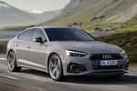 Audi A5 Gama A5 Sportback Sportback S line Turismo Gris Quantum Exterior Lateral-Frontal 5 puertas
