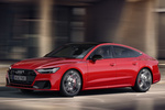 Audi A7 Sportback 55 TFSIe quattro Sportback S line TFSIe Turismo Rojo Tango Exterior Frontal-Lateral 5 puertas