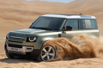 Land Rover Defender Gama Defender 90 Gama Defender 90 Todo terreno Pangea Green Exterior Frontal-Lateral 3 puertas
