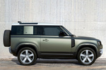 Land Rover Defender Gama Defender 90 Gama Defender 90 Todo terreno Pangea Green Exterior Lateral 3 puertas