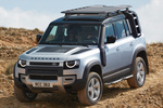 Land Rover Defender Gama Defender 110 Gama Defender 110 Todo terreno Indus Silver Exterior Frontal-Lateral 5 puertas