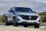 Mercedes-Benz EQC 400 4MATIC Paquete Edition 1886 Todo terreno Plata hightech metalizada Exterior Lateral-Frontal 5 puertas