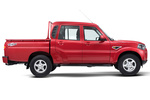 Mahindra Goa D 140 S10 Pick up Rojo Rage Exterior Lateral 4 puertas
