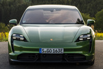 Porsche Taycan Turbo S Turbo S con llantas Exclusive Design Carbono Turismo Verde Mamba Metalizado Exterior Frontal 4 puertas