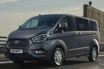 Ford Tourneo Custom 1.0 EcoBoost 93 kW (125 CV) Plug-in Hybrid Titanium PHEV Monovolumen Gris Magn&eacute;tico Exterior Frontal-Lateral 5 puertas