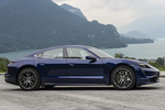 Porsche Taycan Turbo Turbo Turismo Azul Genti&aacute;n Metalizado Exterior Lateral 4 puertas