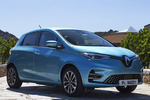 Renault ZOE R135 Bater&iacute;a 50kWh Zen Turismo Azul C&eacute;ladon Exterior Lateral-Frontal 5 puertas