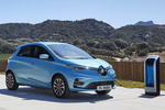 Renault ZOE R135 Bater&iacute;a 50kWh Zen Turismo Azul C&eacute;ladon Exterior Toma de recarga 5 puertas