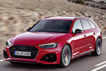Audi A4 RS 4 Avant RS 4 Avant Turismo familiar Rojo Tango Exterior Frontal-Lateral 5 puertas