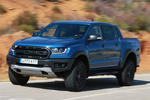 Ford Ranger Raptor 2.0 TDCI 157 kW (213 CV) 4x4 Aut. Raptor Doble Cabina Pick up Azul Ford Performance Exterior Frontal-Lateral 4 puertas