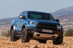 Ford Ranger Raptor 2.0 TDCI 157 kW (213 CV) 4x4 Aut. Raptor Doble Cabina Pick up Azul Ford Performance Exterior Lateral-Frontal 4 puertas