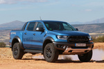 Ford Ranger Raptor 2.0 TDCI 157 kW (213 CV) 4x4 Aut. Raptor Doble Cabina Pick up Azul Ford Performance Exterior Lateral-Frontal 4 puertas