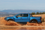 Ford Ranger Raptor 2.0 TDCI 157 kW (213 CV) 4x4 Aut. Raptor Doble Cabina Pick up Azul Ford Performance Exterior Lateral 4 puertas