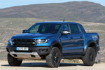 Ford Ranger Raptor 2.0 TDCI 157 kW (213 CV) 4x4 Aut. Raptor Doble Cabina Pick up Azul Ford Performance Exterior Frontal-Lateral 4 puertas