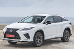Lexus RX RX450h F Sport Todo terreno Blanco Exterior Frontal-Lateral 5 puertas