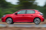 Peugeot 208 Puretech 100 Allure Turismo Elixir Red Exterior Lateral 5 puertas