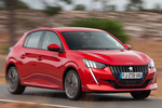 Peugeot 208 Puretech 100 Allure Turismo Elixir Red Exterior Lateral-Frontal 5 puertas