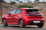Peugeot 208 Puretech 100 Allure Turismo Elixir Red Exterior Lateral-Posterior 5 puertas