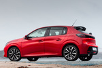 Peugeot 208 Puretech 100 Allure Turismo Elixir Red Exterior Lateral-Posterior 5 puertas