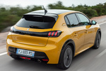 Peugeot 208 Puretech 100 GT Line Turismo Faro Yellow Exterior Posterior-Lateral 5 puertas