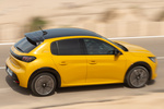 Peugeot 208 Puretech 100 GT Line Turismo Faro Yellow Exterior Cenital-Lateral-Posterior 5 puertas