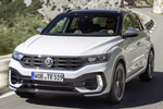 Volkswagen T-Roc R 2.0 TSI 221 kW (300 CV) 4MOTION DSG 7 vel. R Todo terreno Pure White Negro Exterior Frontal-Lateral 5 puertas