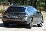 Peugeot 508 SW BlueHDi 180 S&S EAT8 SW GT Turismo familiar Gris Amazonite Exterior Posterior-Lateral 5 puertas