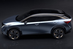 Nissan Ariya Concept Gama Ariya Concept Gama Ariya Concept Todo terreno Exterior Cenital-Lateral 5 puertas