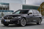 BMW Serie 3 M340i xDrive Touring Touring M340i Turismo familiar Negro Sapphire Metallic Exterior Frontal-Lateral 5 puertas