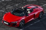 Audi R8 Spyder V10 FSI RWD S tronic Spyder V10 RWD Descapotable Rojo Tango Exterior Cenital-Frontal-Lateral 2 puertas