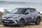 Toyota C-HR 125H Advance Luxury Todo terreno Gris Diamante Bi-tono Exterior Frontal-Lateral 5 puertas