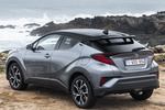 Toyota C-HR 125H Advance Luxury Todo terreno Gris Diamante Bi-tono Exterior Lateral-Posterior 5 puertas