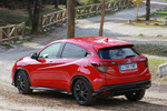 Honda HR-V 1.5 VTEC Turbo 134 KW (182 CV) Sport Todo terreno Rallye Red Exterior Cenital-Lateral-Posterior 5 puertas