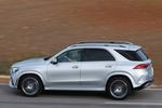 Mercedes-Benz GLE GLE 300 d 4MATIC 7 plazas AMG Line exterior Todo terreno Plata Iridio Exterior Lateral 5 puertas