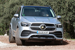 Mercedes-Benz GLE GLE 300 d 4MATIC 7 plazas AMG Line exterior Todo terreno Plata Iridio Exterior Lateral-Frontal 5 puertas