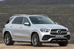 Mercedes-Benz GLE GLE 300 d 4MATIC 7 plazas AMG Line exterior Todo terreno Plata Iridio Exterior Lateral-Frontal 5 puertas