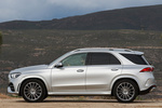 Mercedes-Benz GLE GLE 300 d 4MATIC 7 plazas AMG Line exterior Todo terreno Plata Iridio Exterior Lateral 5 puertas