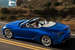 Lexus LC LC 500 Gama LC Descapotable Descapotable Structural Blue Exterior Cenital-Lateral-Posterior 2 puertas