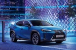Lexus UX 300e Electric Gama UX Electric Todo terreno Azul Zafiro Exterior Lateral-Frontal 5 puertas
