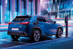 Lexus UX 300e Electric Gama UX Electric Todo terreno Azul Zafiro Exterior Posterior-Lateral 5 puertas